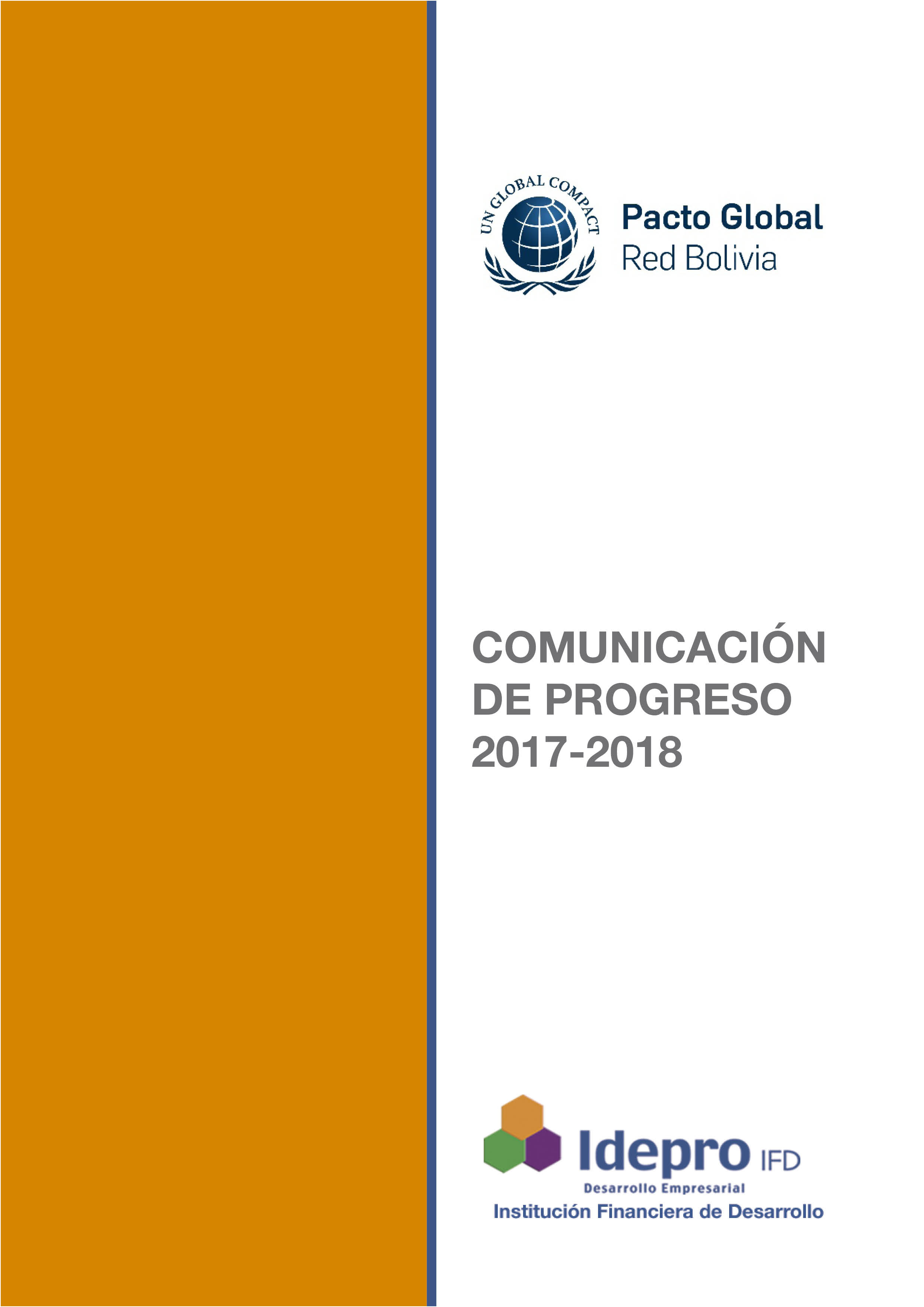 COMUNICACIÓN DE PROGRESO 2017-2018