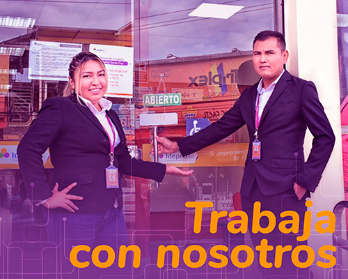 Trabaja con nosotros