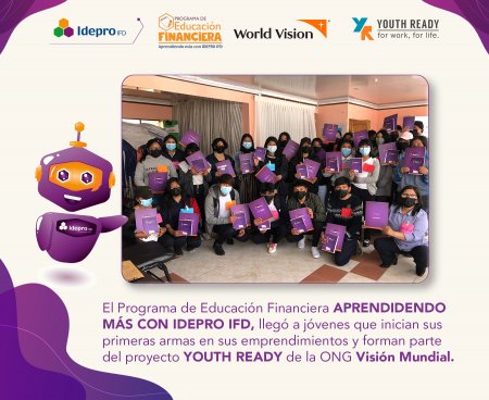 EDUCACIÓN FINANCIERA: Jóvenes emprendedores del proyecto Youth Ready de Visión Mundial se capacitan para iniciar sus negocios
