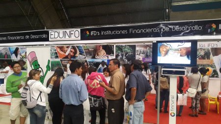 IDEPRO presente en la primera Jornada de Educacion Financiera en la ciudad de Cochabamba