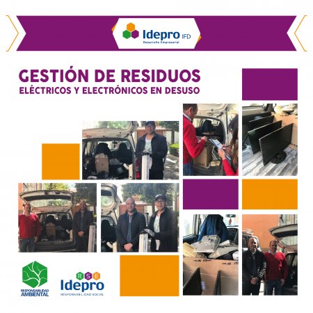 IDEPRO recicla, proyecto de RSE pensado en el cuidado del Medio ambiente