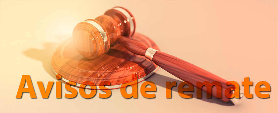 Avisos de remate