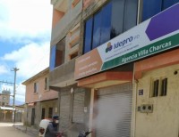 Fumigan y desinfectan Agencia Villa Charcas