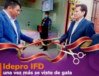 IDEPRO IFD INAUGURÓ SUCURSAL CHUQUISACA EN EL MUNICIPIO DE CAMARGO