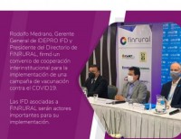 FINRURAL Y UNICEF Bolivia lanzan campaña para lograr el 100% de vacunados contra la COVID-19