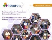 Educación Financiera. En 2019 IDEPRO IFD capacitó a más de 10 mil personas a nivel nacional.