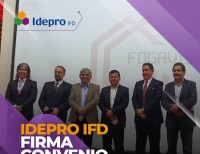 IDEPRO IFD firma convenio para canalizar nuevos créditos de vivienda social